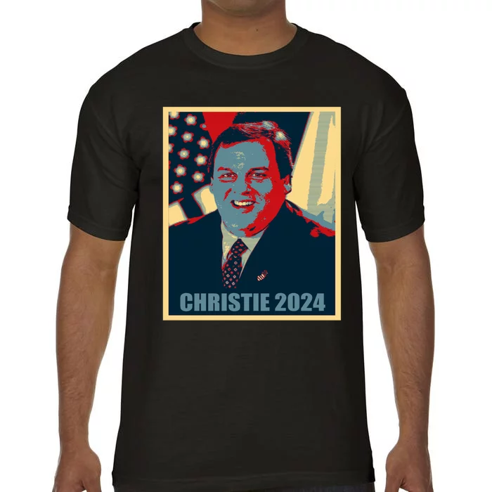 Christie 2024 Election Chris Christie 24 Poster Comfort Colors T-Shirt