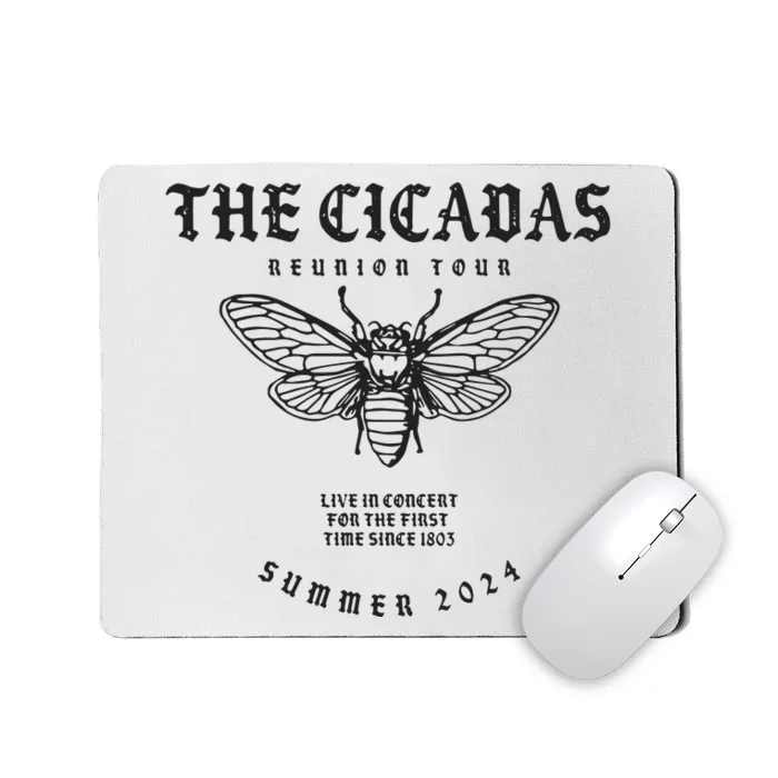 Cicada 2024 Funny Cicada Reunion Mousepad