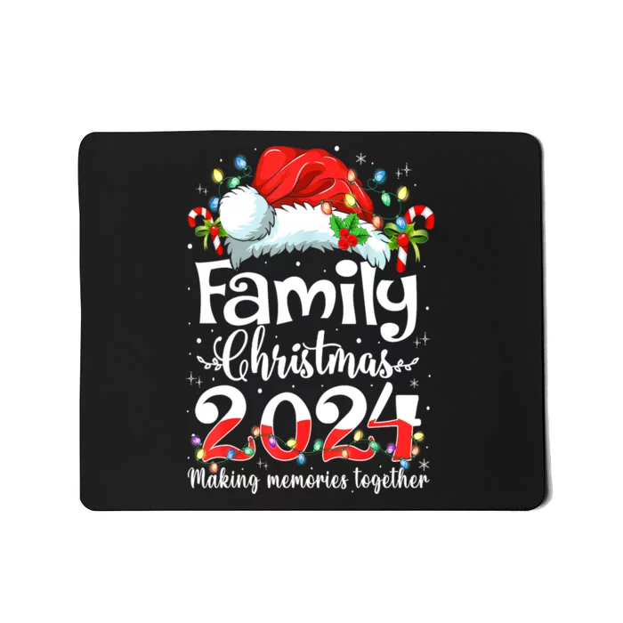 Christmas 2024 Family Matching Squad Santa Elf Funny Xmas Gift Mousepad