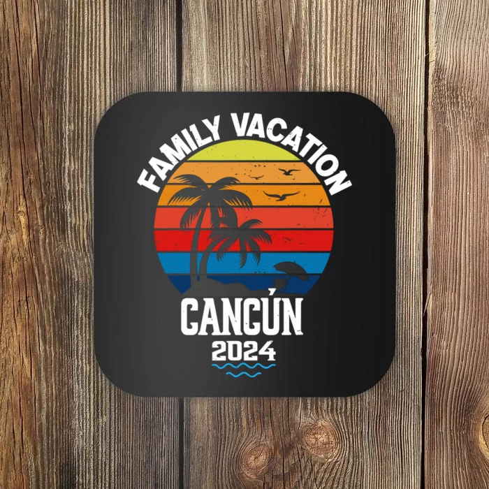 Cancun 2024 Family Vacation Trip Matching Group Coaster