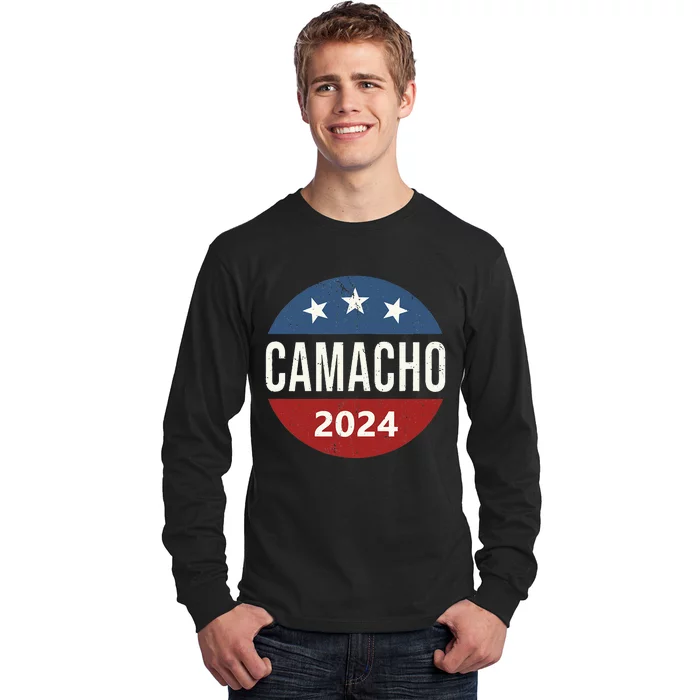 Camacho 2024 funny american flag Long Sleeve Shirt