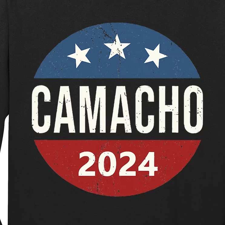 Camacho 2024 funny american flag Long Sleeve Shirt