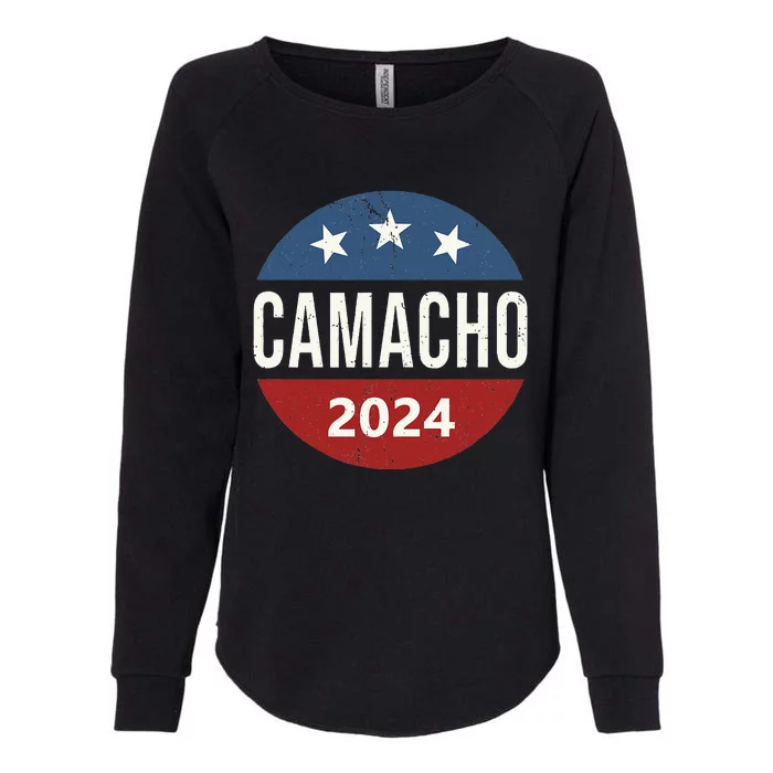 Camacho 2024 funny american flag Womens California Wash Sweatshirt