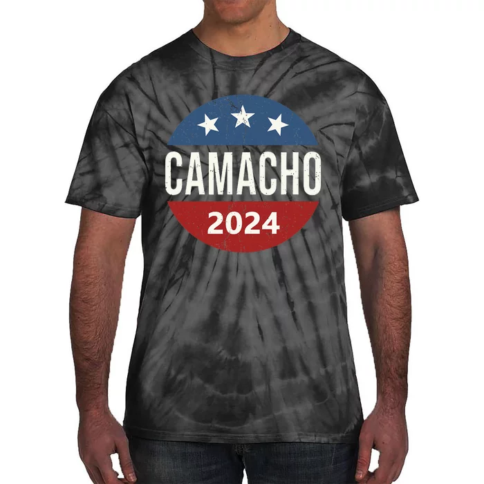 Camacho 2024 funny american flag Tie-Dye T-Shirt