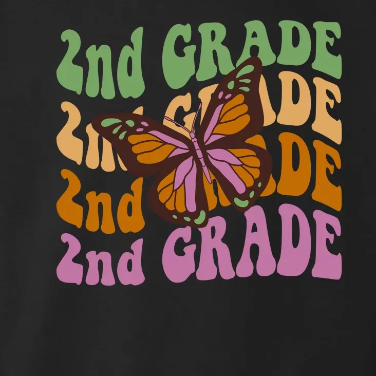 Cute 2nd Grade Butterfly Toddler Hoodie