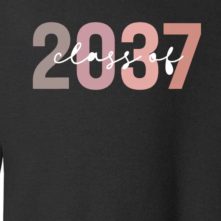 Class 2037 Graduation Toddler Sweatshirt