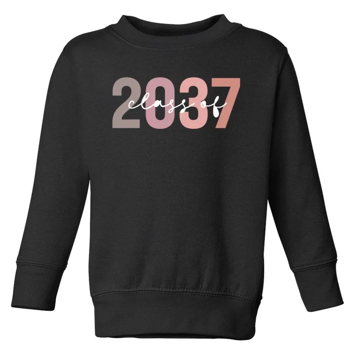 Class 2037 Graduation Toddler Sweatshirt