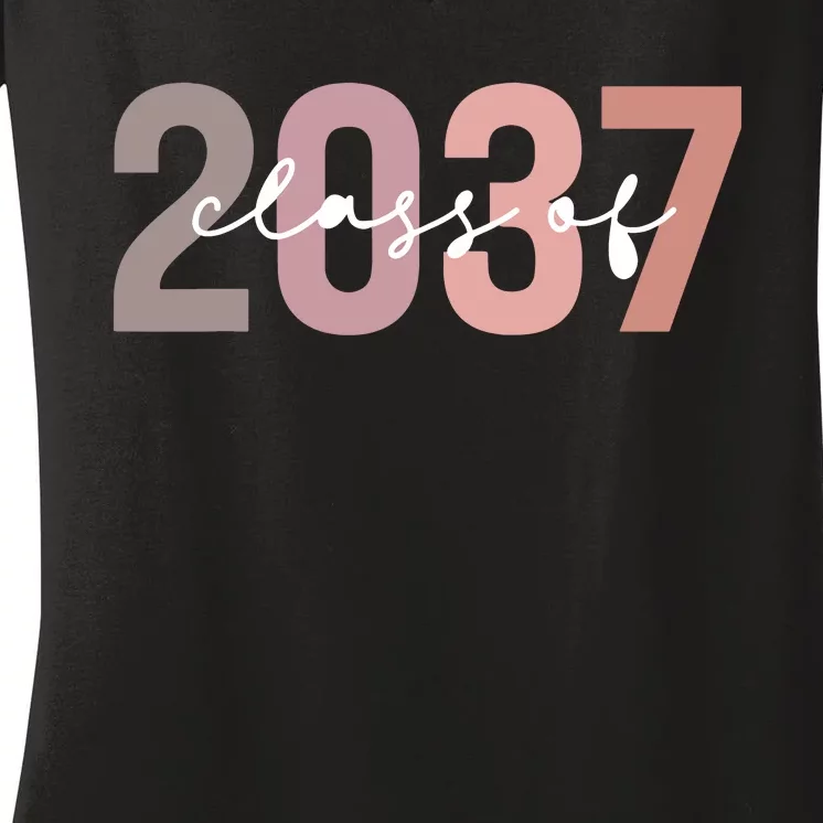 Class 2037 Graduation Women's V-Neck T-Shirt