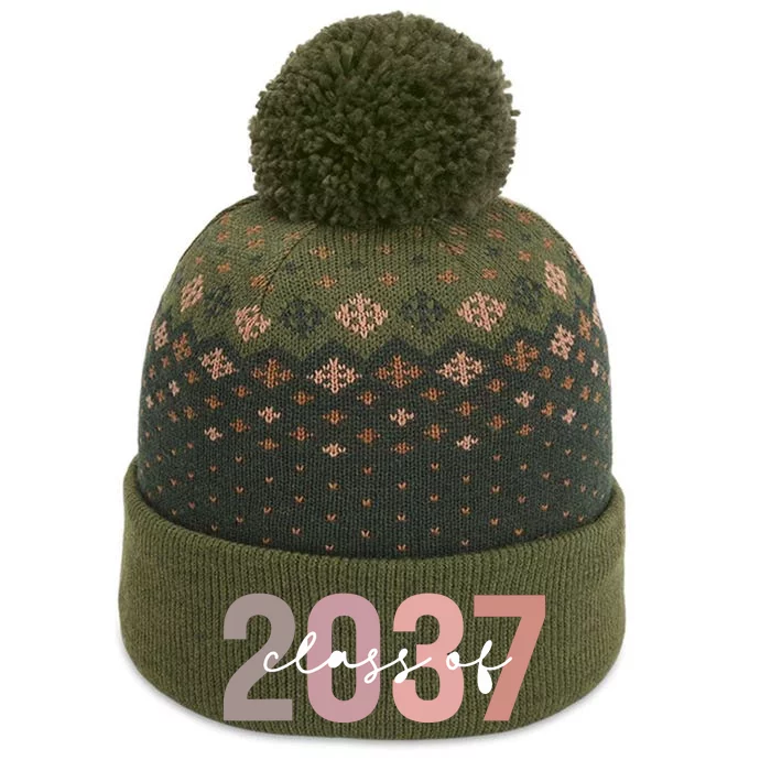 Class 2037 Graduation The Baniff Cuffed Pom Beanie