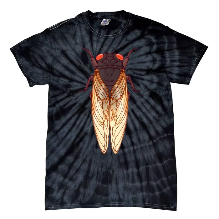 Cicada 2024 Invasion Emergence Swarm Brood Xiii Xix Tie-Dye T-Shirt