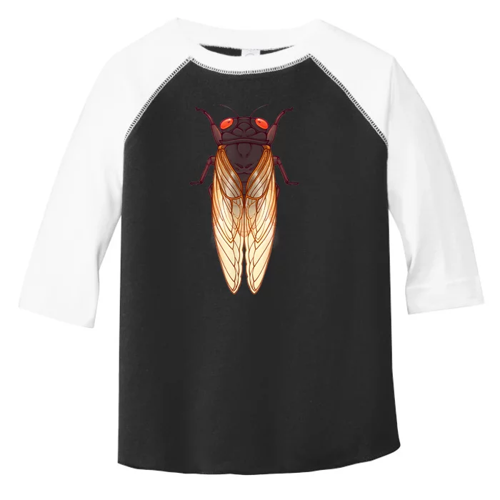 Cicada 2024 Invasion Emergence Swarm Brood Xiii Xix Toddler Fine Jersey T-Shirt