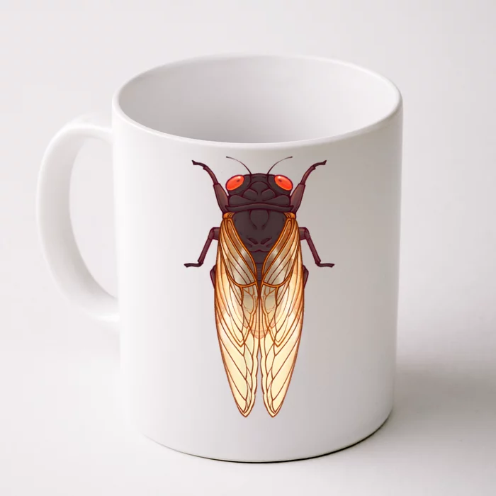 Cicada 2024 Invasion Emergence Swarm Brood Xiii Xix Front & Back Coffee Mug