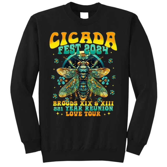 Cicada 2024 Insect Cicada Lover Tall Sweatshirt