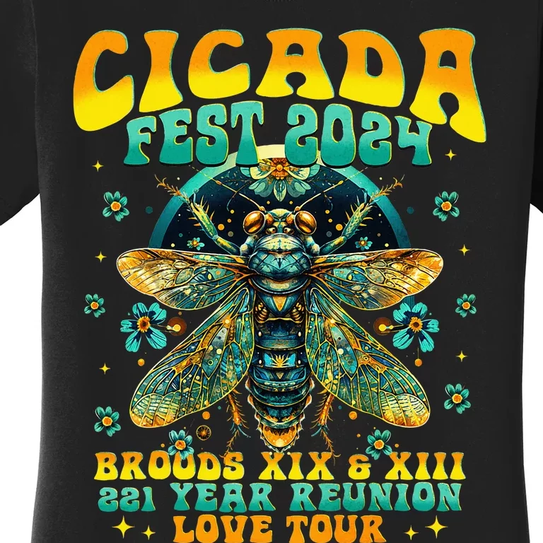 Cicada 2024 Insect Cicada Lover Women's T-Shirt