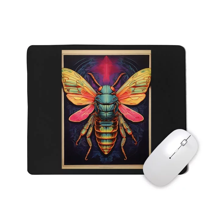 Cicada 2024 Invasion Double Emergence Mousepad