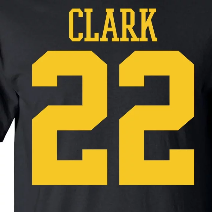 Clark 22 Iowa Basketball Tall T-Shirt