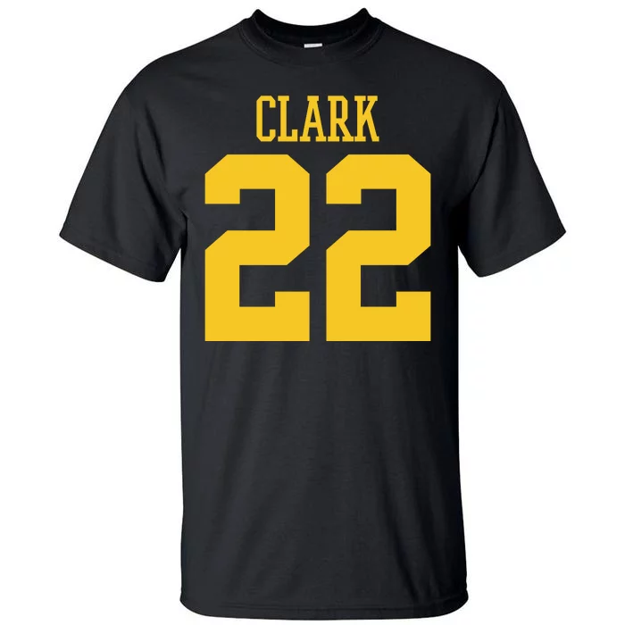 Clark 22 Iowa Basketball Tall T-Shirt