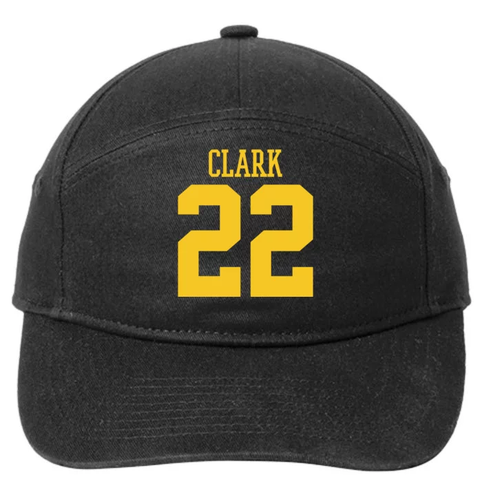 Clark 22 Iowa Basketball 7-Panel Snapback Hat