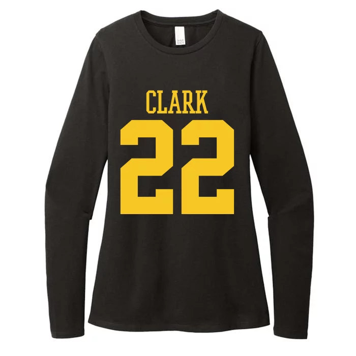 Clark 22 Iowa Basketball Womens CVC Long Sleeve Shirt