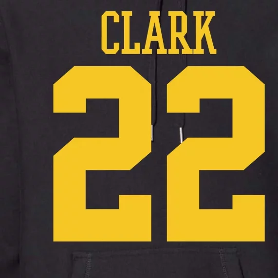 Clark 22 Iowa Basketball Premium Hoodie