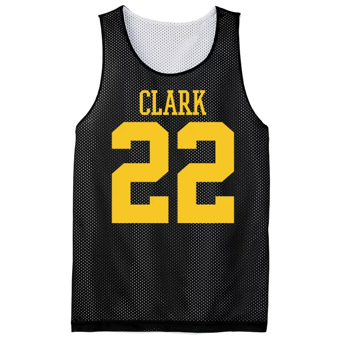 Clark 22 Iowa Basketball Mesh Reversible Basketball Jersey Tank