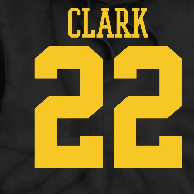 Clark 22 Iowa Basketball Tie Dye Hoodie