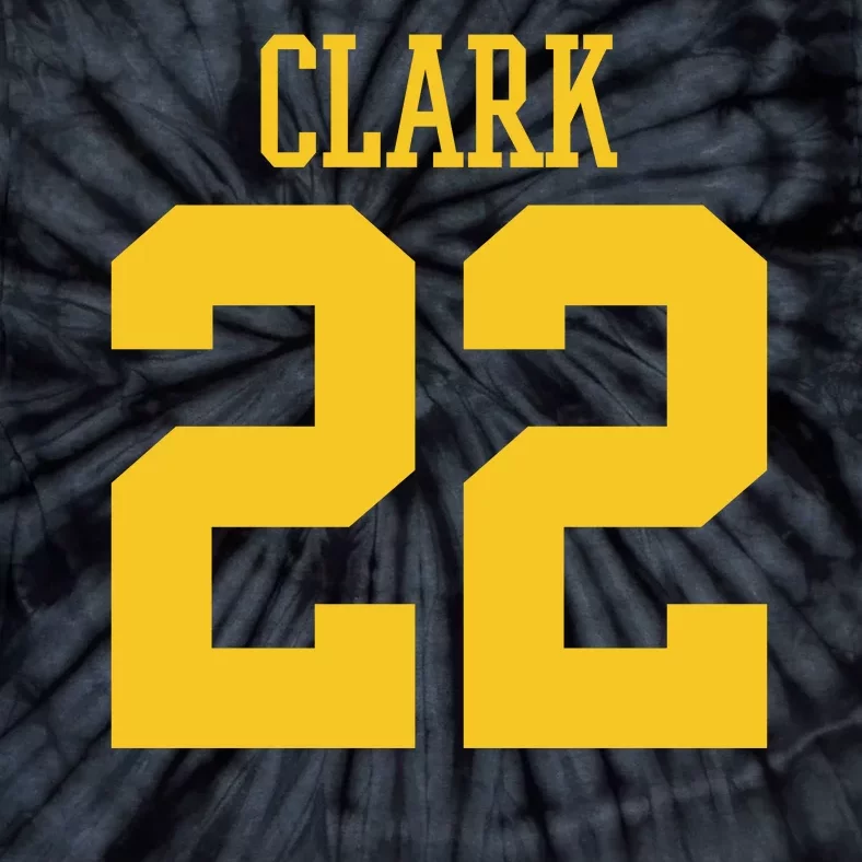 Clark 22 Iowa Basketball Tie-Dye T-Shirt