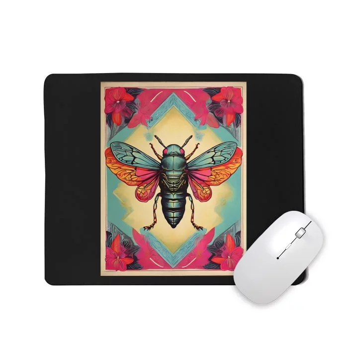 Cicada 2024 Invasion Double Emergence Mousepad