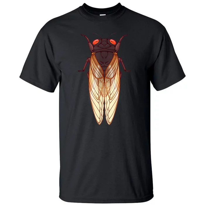 Cicada 2024 Invasion Emergence Swarm Brood Xiii Xix Tall T-Shirt