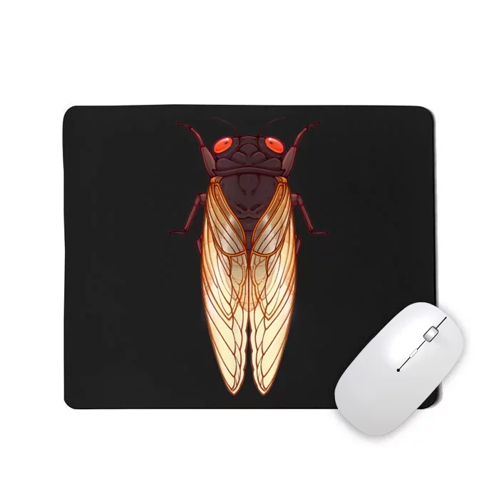 Cicada 2024 Invasion Emergence Swarm Brood Xiii Xix Mousepad