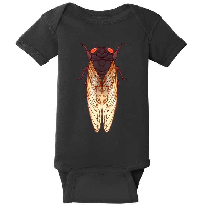 Cicada 2024 Invasion Emergence Swarm Brood Xiii Xix Baby Bodysuit