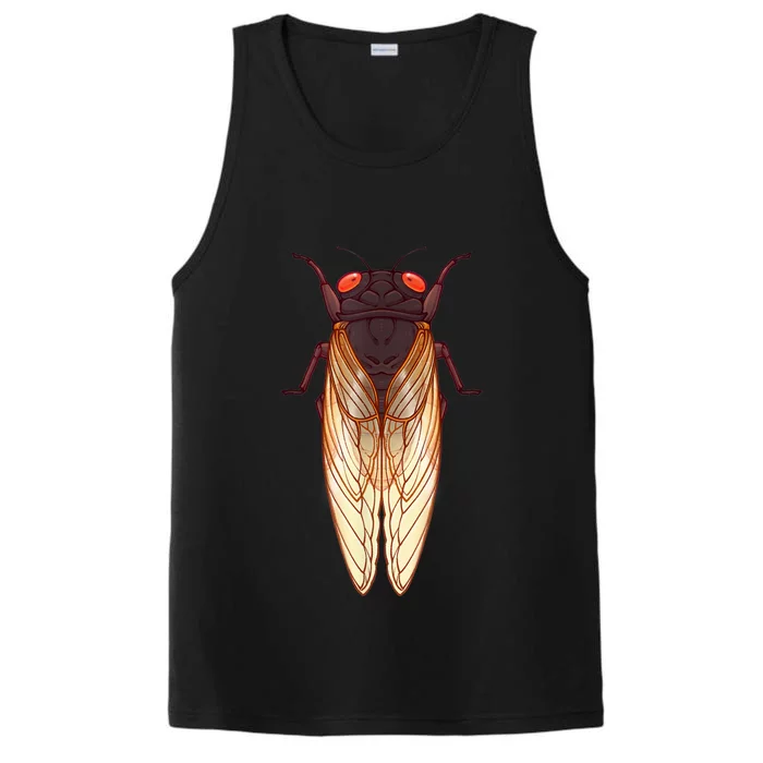 Cicada 2024 Invasion Emergence Swarm Brood Xiii Xix Performance Tank