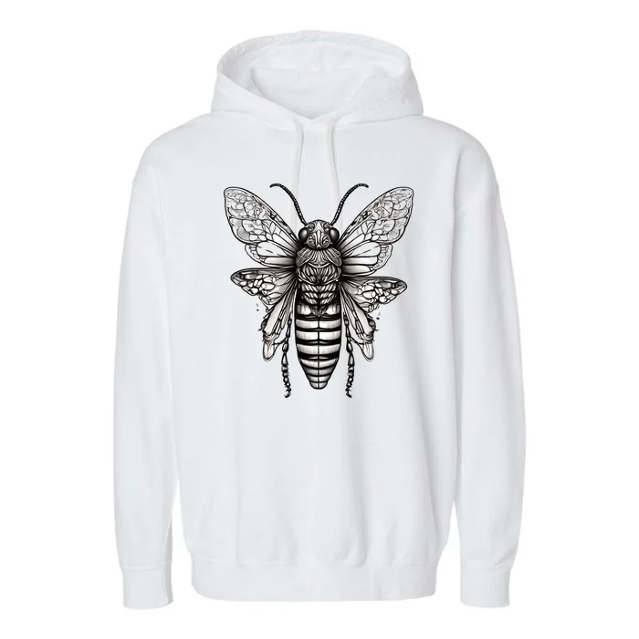 Cicada 2024 Invasion Double Emergence Garment-Dyed Fleece Hoodie