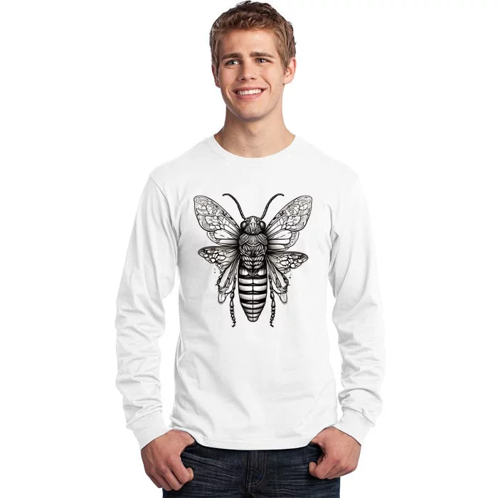 Cicada 2024 Invasion Double Emergence Tall Long Sleeve T-Shirt