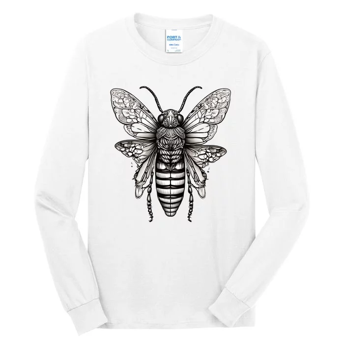 Cicada 2024 Invasion Double Emergence Tall Long Sleeve T-Shirt