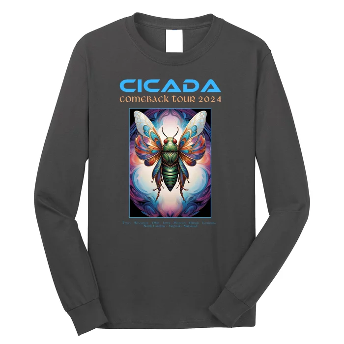 Cicada 2024 Invasion Double Emergence Long Sleeve Shirt