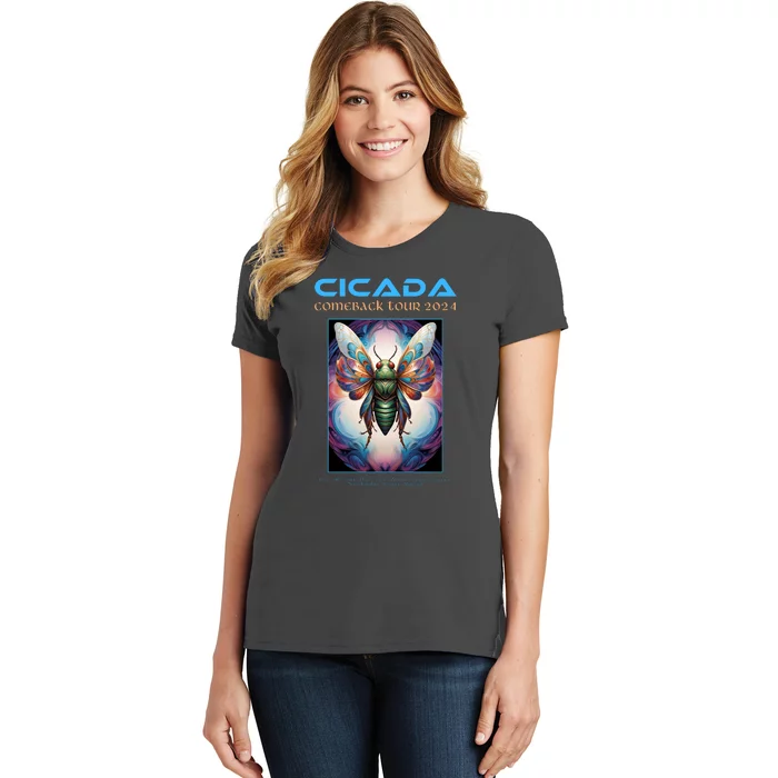 Cicada 2024 Invasion Double Emergence Women's T-Shirt