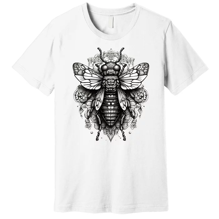 Cicada 2024 Invasion Double Emergence Premium T-Shirt