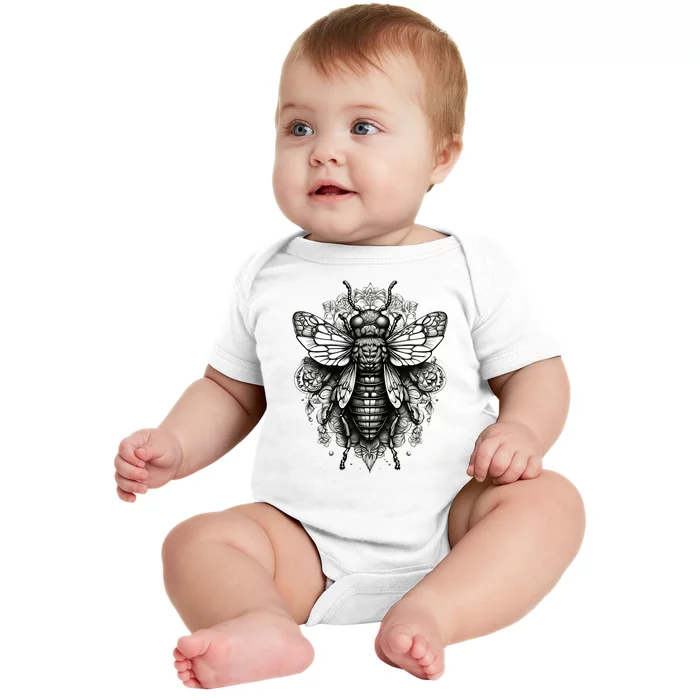 Cicada 2024 Invasion Double Emergence Baby Bodysuit