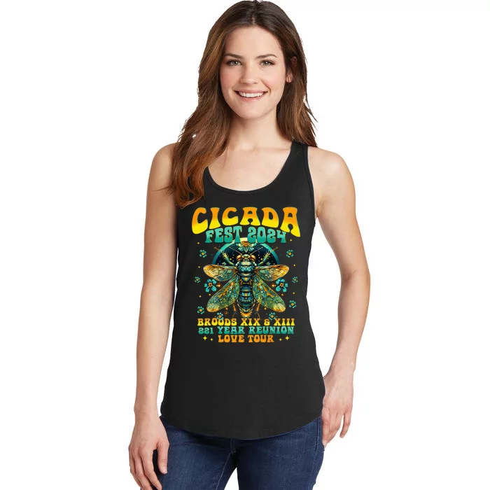 Cicada 2024 Insect Cicada Lover Ladies Essential Tank