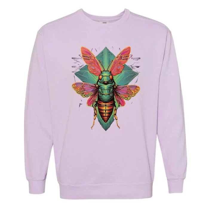 Cicada 2024 Invasion Double Emergence Garment-Dyed Sweatshirt