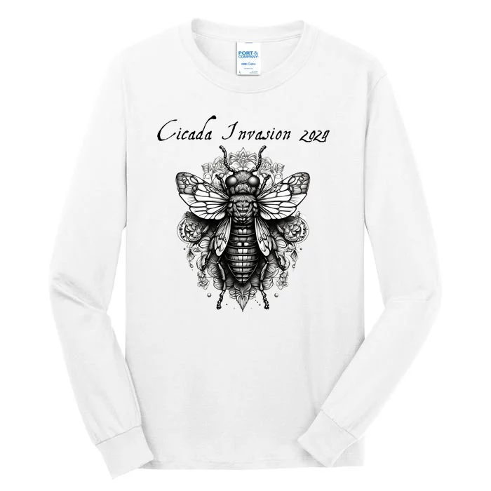 Cicada 2024 Invasion Double Emergence Tall Long Sleeve T-Shirt