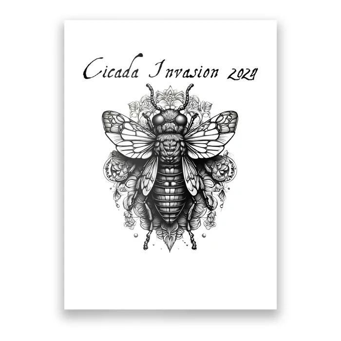 Cicada 2024 Invasion Double Emergence Poster