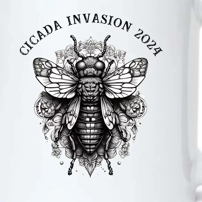 Cicada 2024 Invasion Double Emergence Black Color Changing Mug