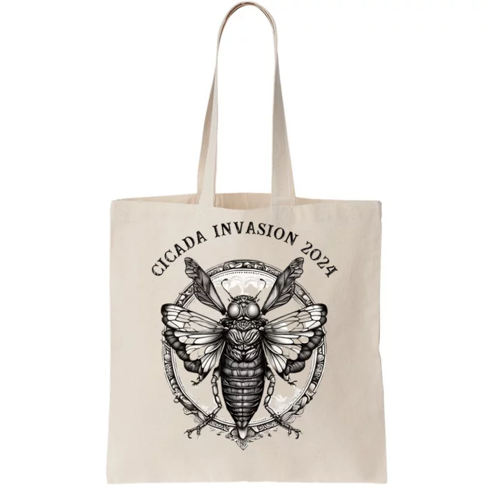 Cicada 2024 Invasion Double Emergence Tote Bag