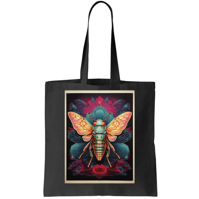 Cicada 2024 Invasion Double Emergence Tote Bag