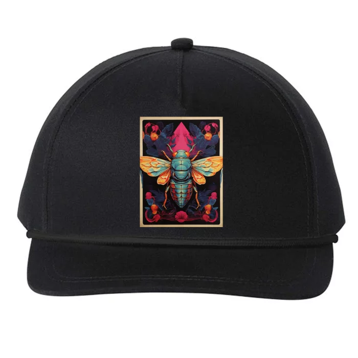 Cicada 2024 Invasion Double Emergence Snapback Five-Panel Rope Hat