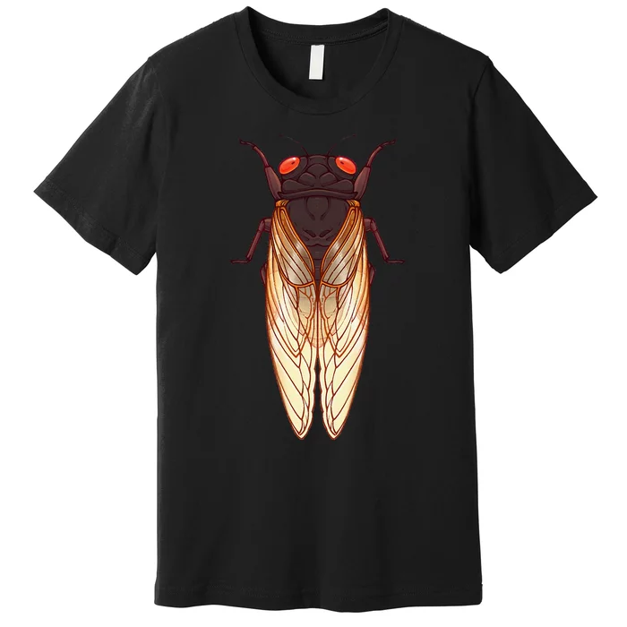 Cicada 2024 Invasion Emergence Swarm Brood Xiii Xix Premium T-Shirt