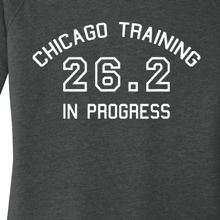 Chicago 262 Marathon Training Women's Perfect Tri Tunic Long Sleeve Shirt