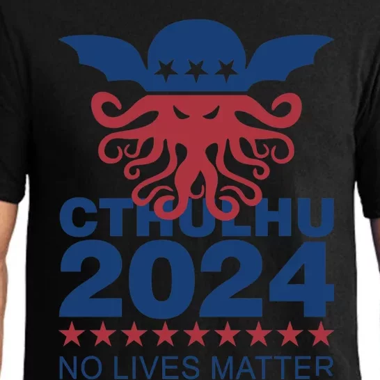 Cthulhu 2024 No Lives Matter Pajama Set